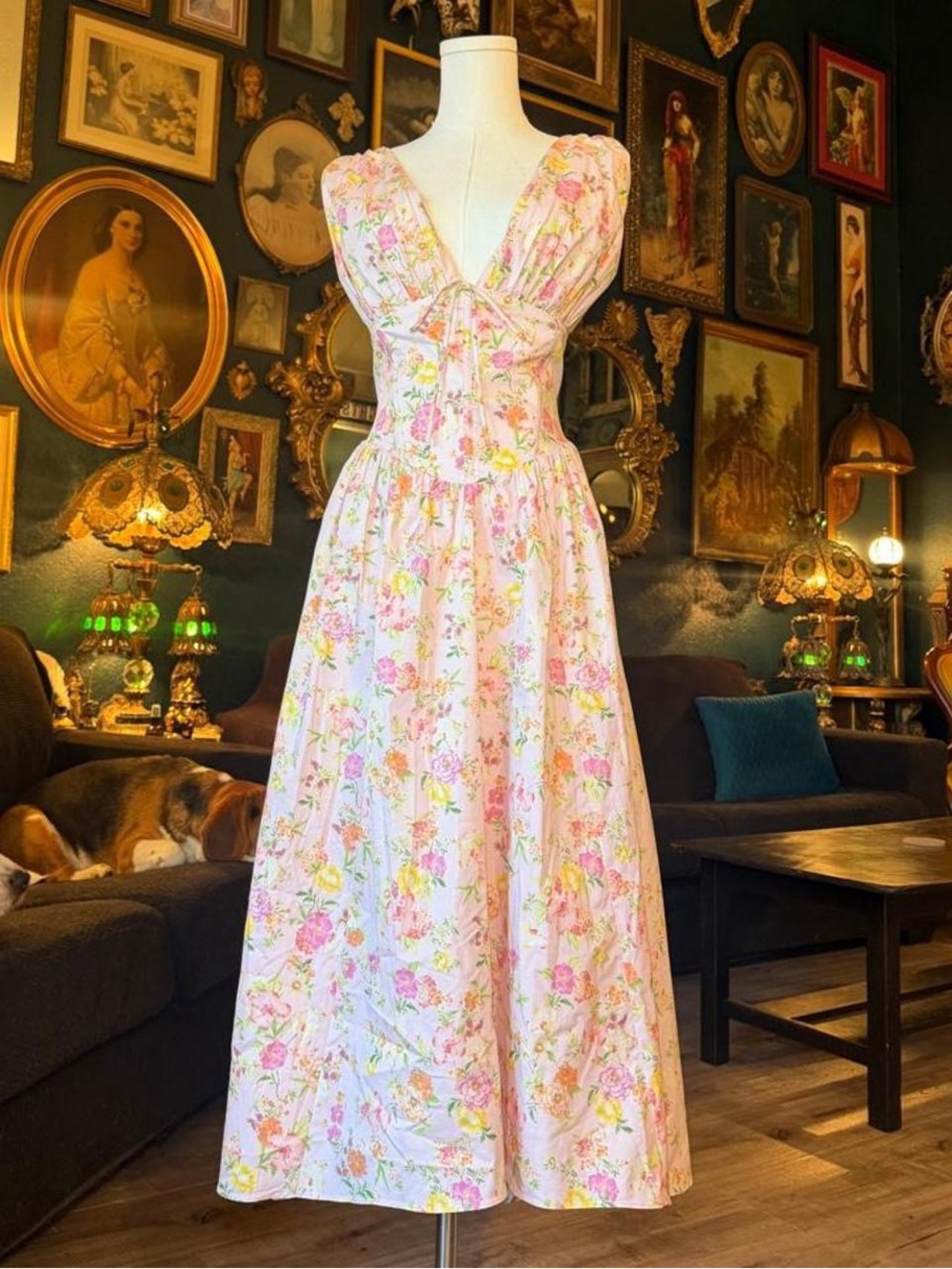 House of CB Emmelina Floral Corset Dress